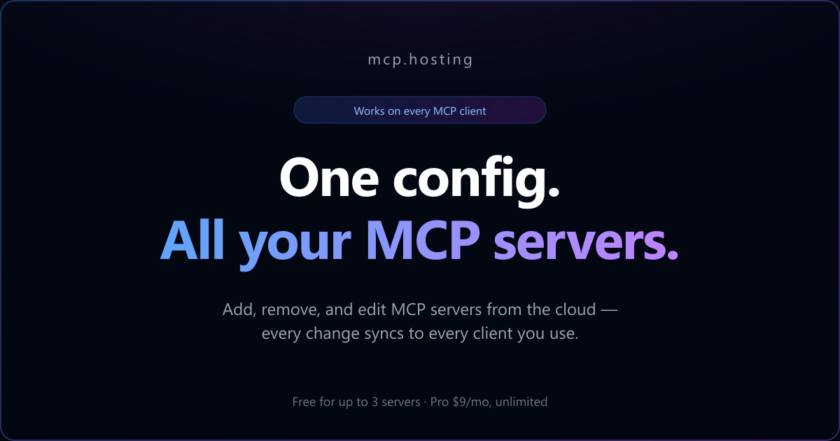 mcp.hosting image